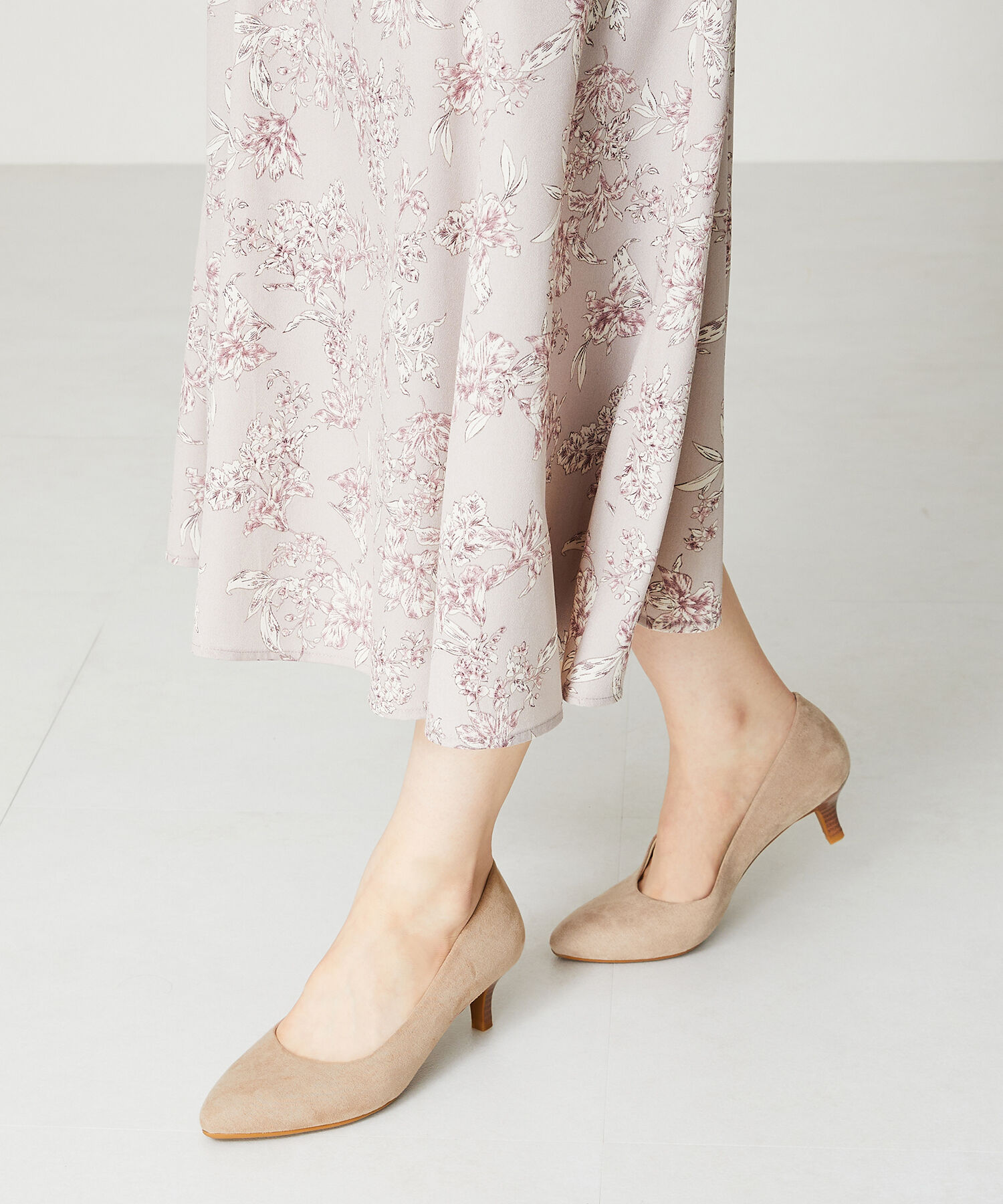 ORiental TRaffic「【跳べるパンプス/シリーズ累計１５０万足突破】アーモンドトゥ ミドルヒール /R-3213 パンプス」|パンプス|