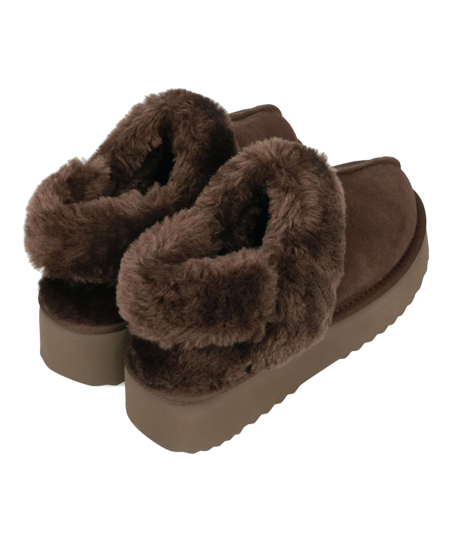 ORiental TRaffic「●2025秋冬新作● 【 厚底 】 ムートン 2way サンダル /51320 防寒」|サンダル|