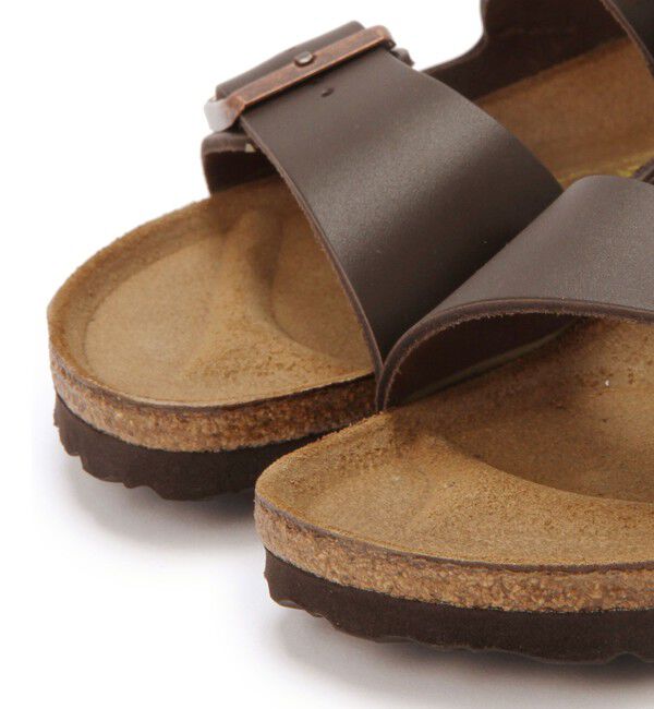 BIRKENSTOCK「【ビルケンシュトック】アリゾナ/ダークブラウン ナチュラルレザー/サンダル メンズ レディース」|サンダル|