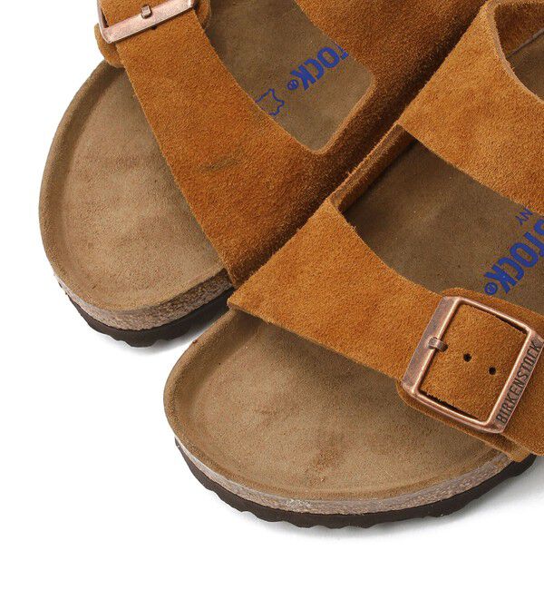 BIRKENSTOCK「【ビルケンシュトック】アリゾナ ソフトフットベッド/ミンク/サンダル メンズ レディース」|サンダル|