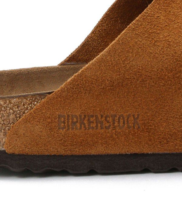 BIRKENSTOCK「【ビルケンシュトック】アリゾナ ソフトフットベッド/ミンク/サンダル メンズ レディース」|サンダル|
