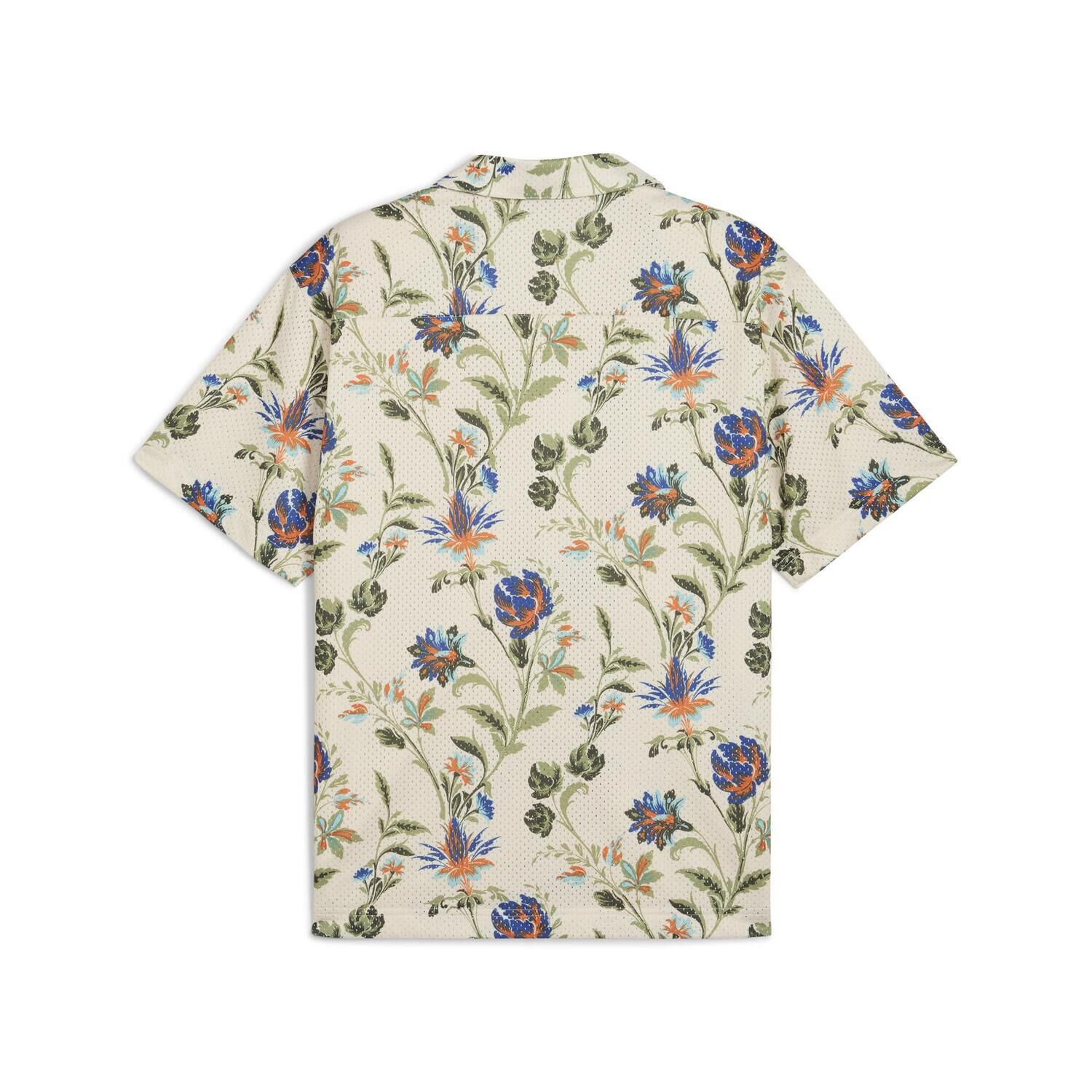 PUMA「【PUMA ｳｪｱ】M FLORAL SPORT AOP SHIRT WV」|Tシャツ・カットソー|