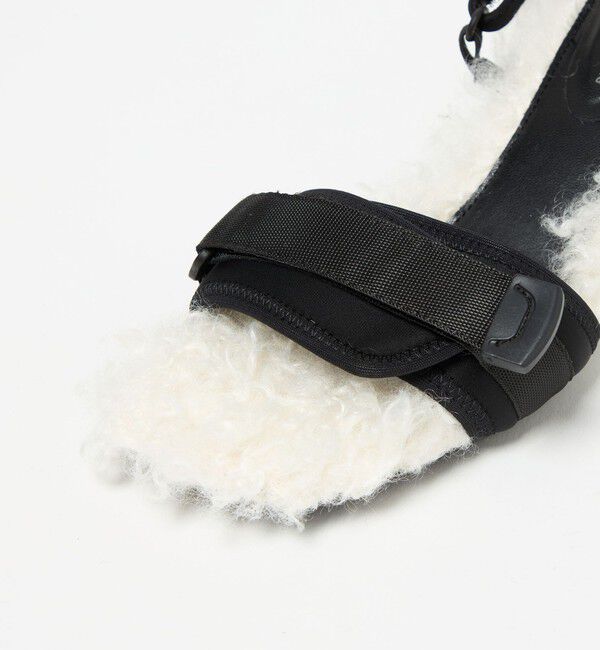 ODETTE E ODILE「＜SY＞ ヒールアップフェイクファー サンダル55&uarr;」|サンダル|