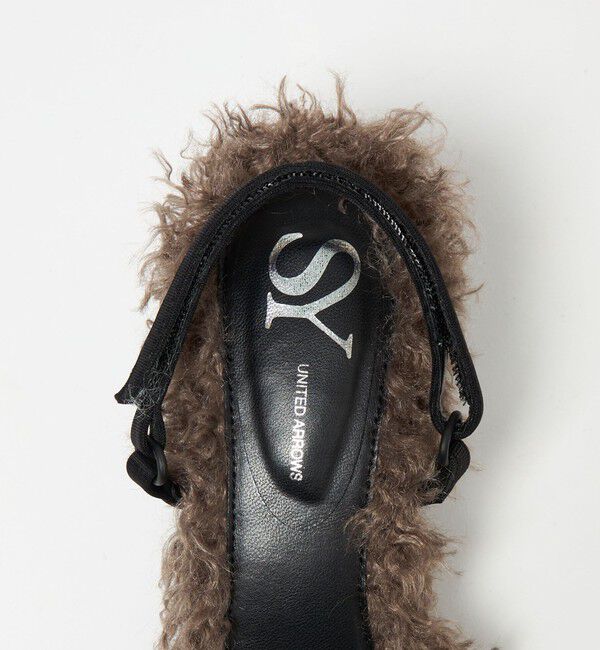 ODETTE E ODILE「＜SY＞ ヒールアップフェイクファー サンダル55&uarr;」|サンダル|