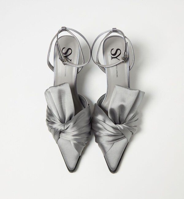 ODETTE E ODILE「＜SY＞ ニュアンスリボン パンプス70&uarr;」|パンプス|