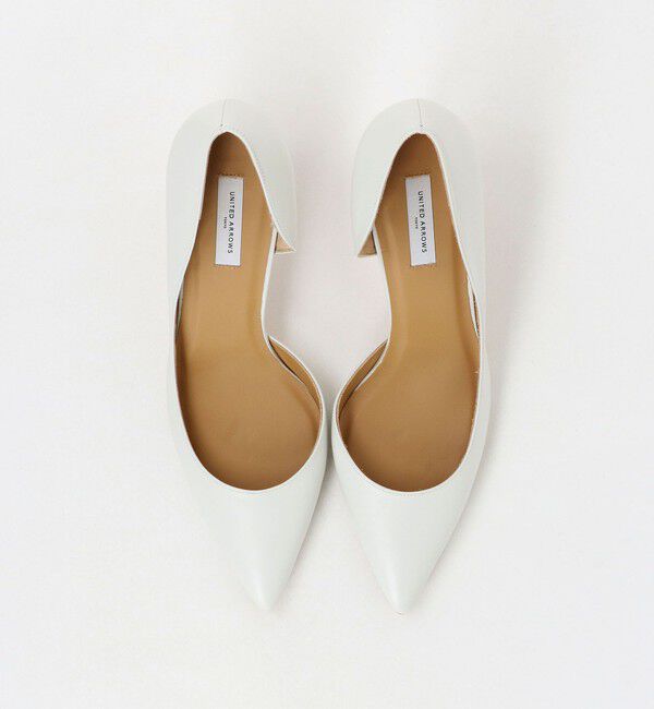 UNITED ARROWS「ポインテッド サイドオープン パンプス」|パンプス|