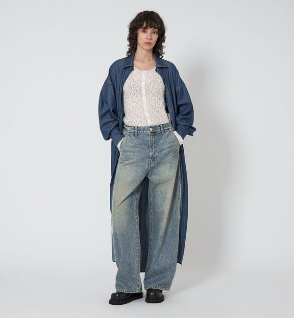 ASTRAET「＜ASTRAET＞ルーファ ペインター デニムパンツ UNISEX」|デニム|