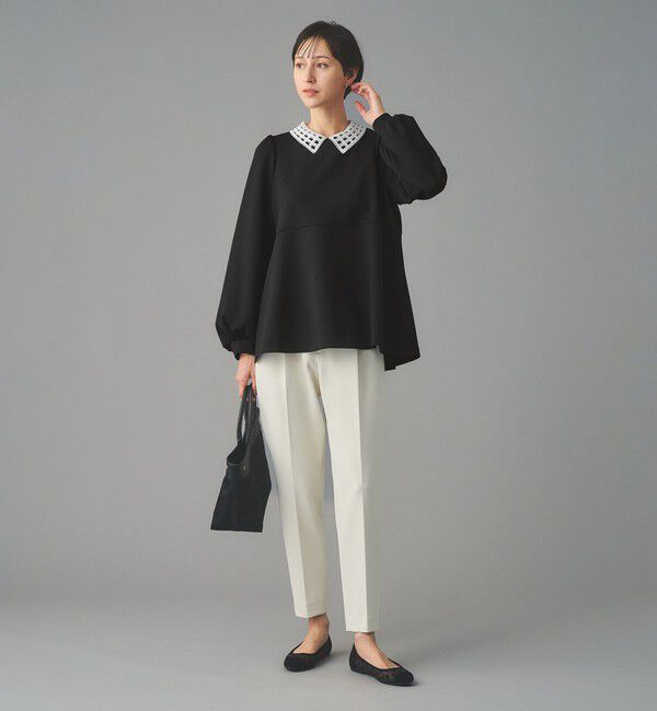 UNITED ARROWS「SPONGY ペプラム ブラウス」|シャツ・ブラウス|