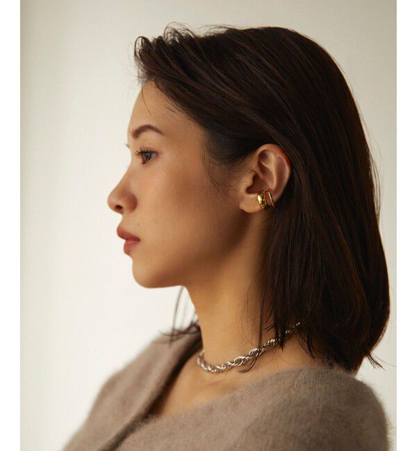 EMMEL REFINES「＜PHILIPPE AUDIBERT＞SP 2line イヤカフ GD ＜Select by EMMEL REFINES＞」|イヤーカフ|