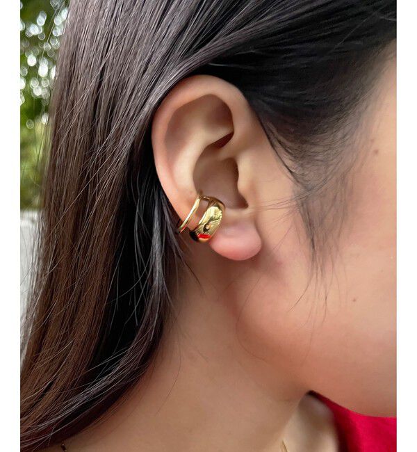 EMMEL REFINES「＜PHILIPPE AUDIBERT＞SP 2line イヤカフ GD ＜Select by EMMEL REFINES＞」|イヤーカフ|