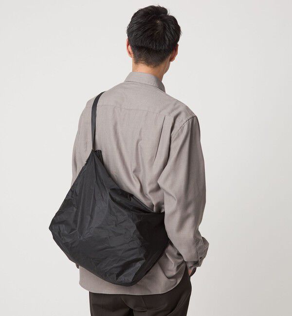 UNITED ARROWS green label relaxing「＜nahe＞パッカブル ショルダーバッグ」|ショルダー・メッセンジャー|BLACK