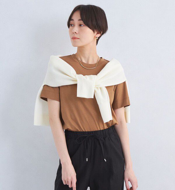 UNITED ARROWS green label relaxing「＜1_OF MINE＞スタンダード Tシャツ -制菌-」|Tシャツ・カットソー|BEIGE