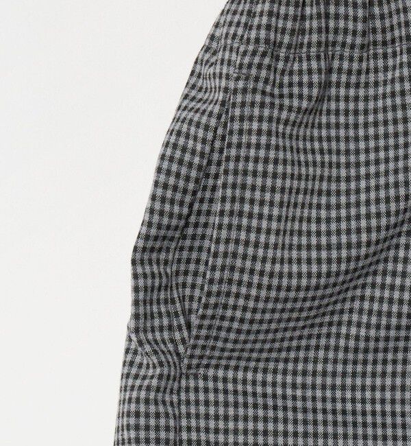 UNITED ARROWS green label relaxing「チェック スカパン（ブラック）/ キッズ  120cm-160cm」|その他|