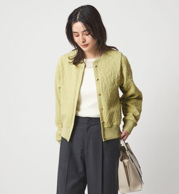 UNITED ARROWS green label relaxing「フクレジャカード カットソー カーディガン」|カーディガン|