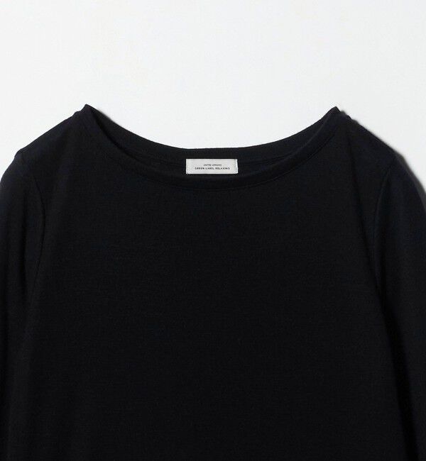UNITED ARROWS green label relaxing「ウール フライス クルーネック カットソー  ウォッシャブル」|Tシャツ・カットソー|