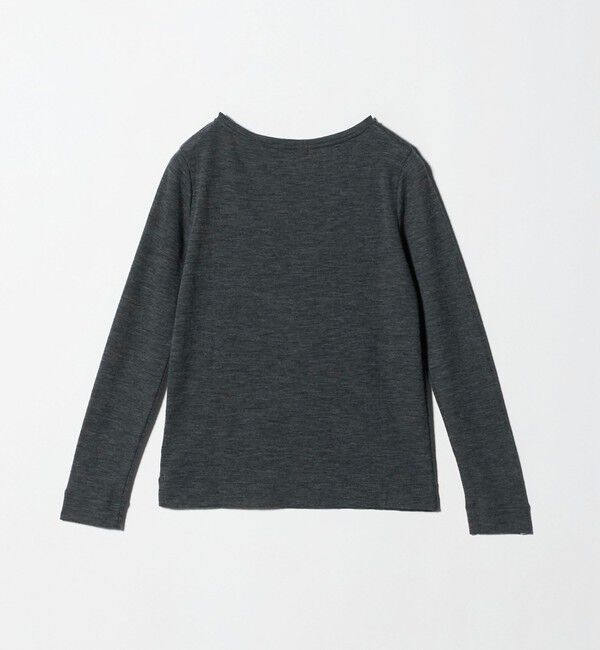 UNITED ARROWS green label relaxing「ウール フライス クルーネック カットソー  ウォッシャブル」|Tシャツ・カットソー|