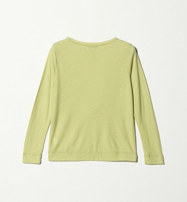 UNITED ARROWS green label relaxing「ウール フライス クルーネック カットソー  ウォッシャブル」|Tシャツ・カットソー|