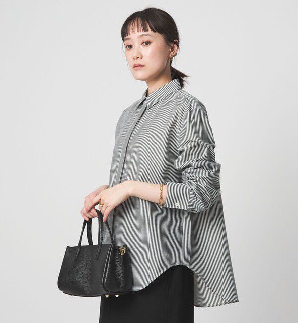 UNITED ARROWS green label relaxing「ニット タートル ベスト &times; シャツ セット」|シャツ・ブラウス|