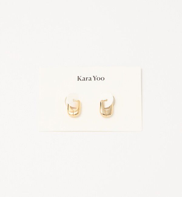 UNITED ARROWS green label relaxing「＜Kara Yoo＞Lennox フープピアス」|ピアス|