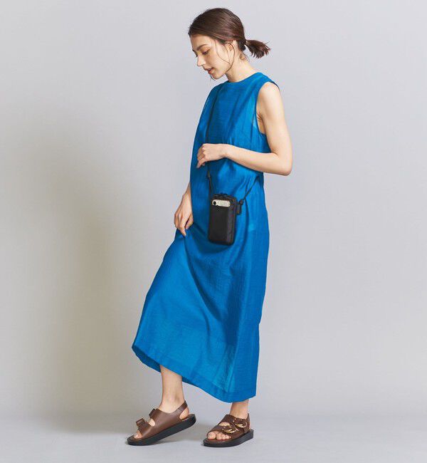 BEAUTY&YOUTH UNITED ARROWS「ポリエステル ジップスリム ウォレットショルダー」|ポーチ|