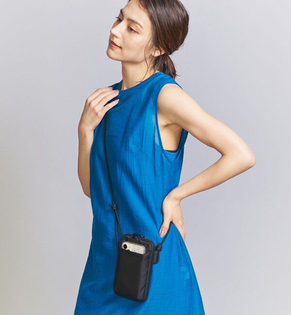 BEAUTY&YOUTH UNITED ARROWS「ポリエステル ジップスリム ウォレットショルダー」|ポーチ|