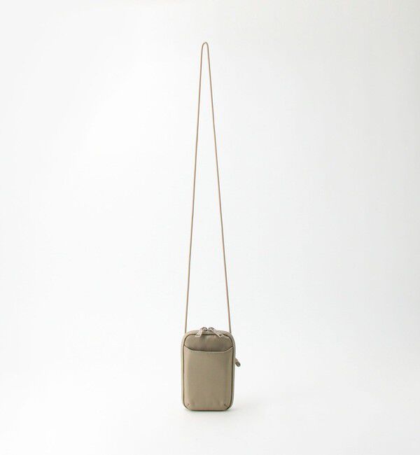 BEAUTY&YOUTH UNITED ARROWS「ポリエステル ジップスリム ウォレットショルダー」|ポーチ|