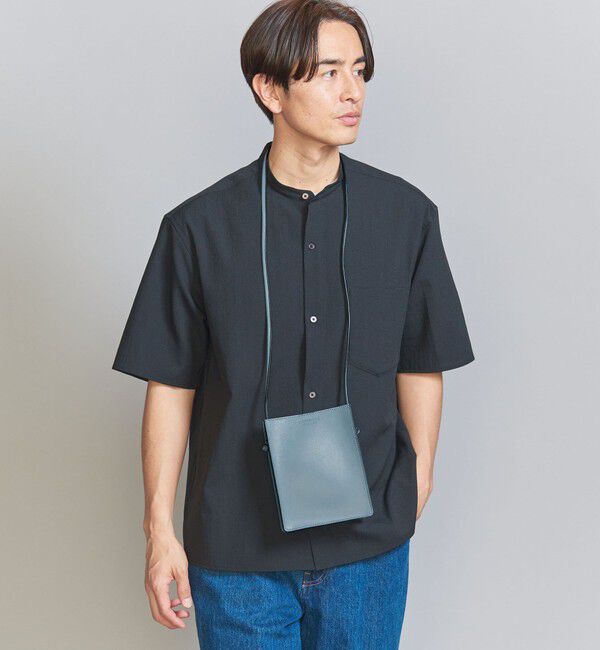 BEAUTY&YOUTH UNITED ARROWS「スクエア ポーチ/バッグ」|ショルダー・メッセンジャー|