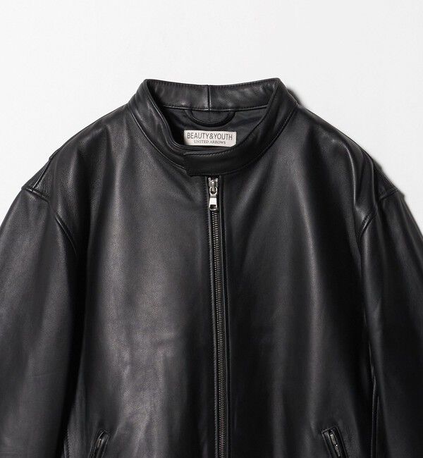 BEAUTY&YOUTH UNITED ARROWS「シープレザー シングル ライダース ジャケット」|その他|