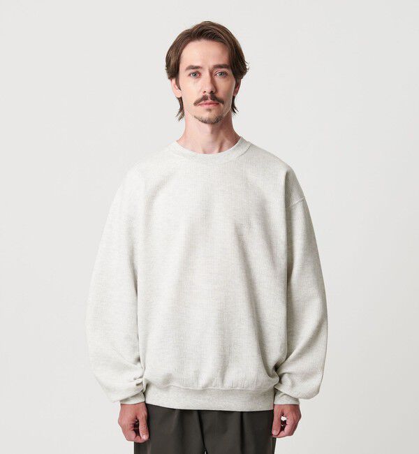 BEAUTY&YOUTH UNITED ARROWS「メランジ ワッフル バルーン クルーネック カットソー」|Tシャツ・カットソー|