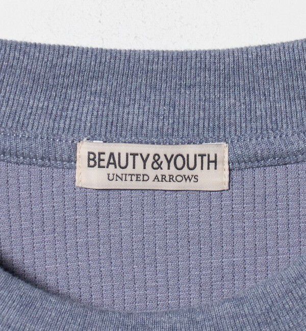 BEAUTY&YOUTH UNITED ARROWS「メランジ ワッフル バルーン クルーネック カットソー」|Tシャツ・カットソー|