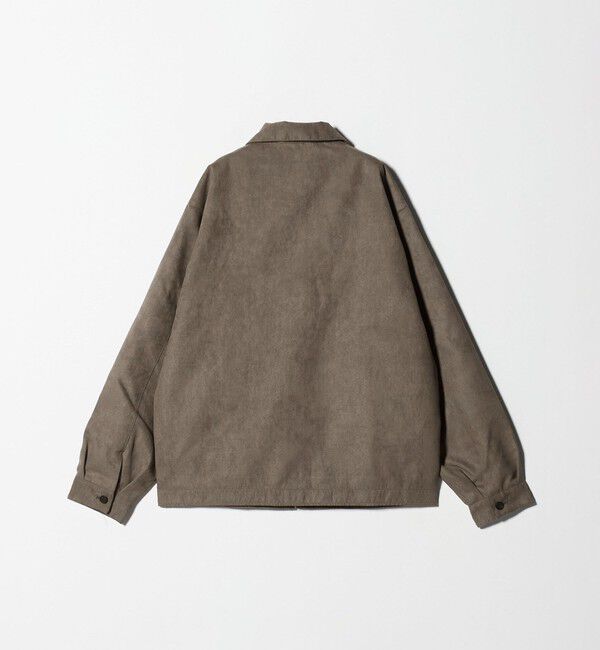 BEAUTY&YOUTH UNITED ARROWS「【WEB限定 WARDROBE SMART】スエードライク ジップ ブルゾン」|ブルゾン・スタジャン|
