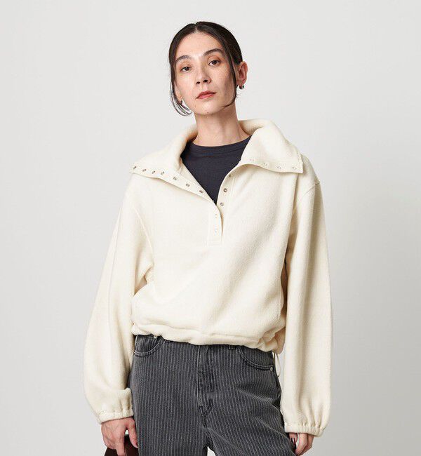 BEAUTY&YOUTH UNITED ARROWS「フリース スナップ プルオーバー」|Tシャツ・カットソー|