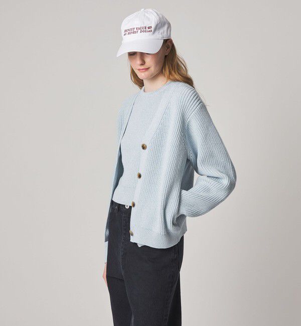 STEVEN ALAN「＜Steven Alan＞リリヤーン Vネック カーディガン」|カーディガン|