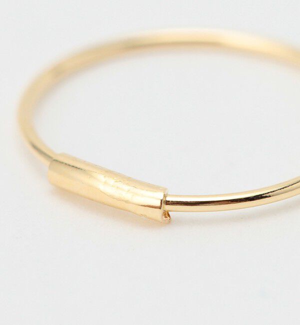 Ray BEAMS 「Ray BEAMS / K18 フープピアス 10mm」|ピアス|