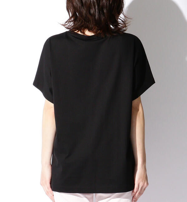 Demi-Luxe BEAMS 「ATON / スビン キャップスリーブ Tシャツ」|Tシャツ・カットソー|