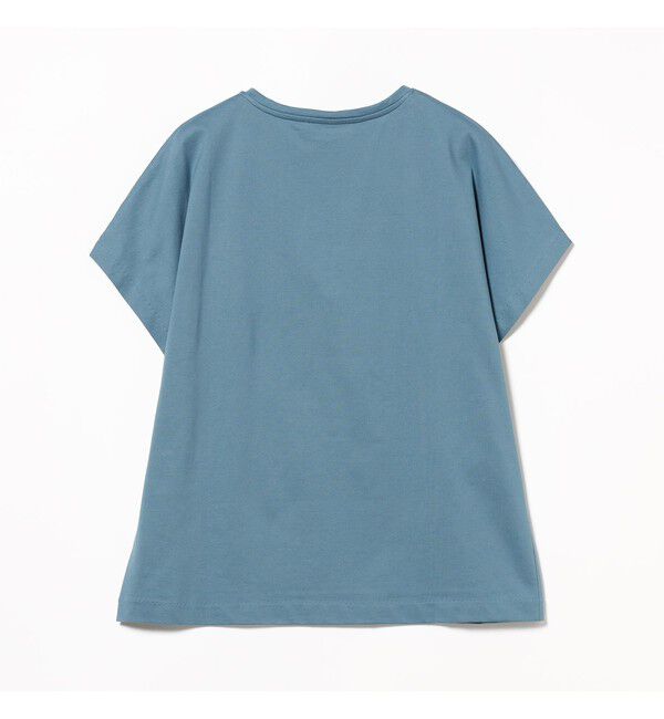 Demi-Luxe BEAMS 「ATON / スビン キャップスリーブ Tシャツ」|Tシャツ・カットソー|