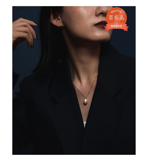 Demi-Luxe BEAMS 「MARIHA / 月の夢 スタッドチェーン ネックレス 47cm」|ネックレス|GOLD