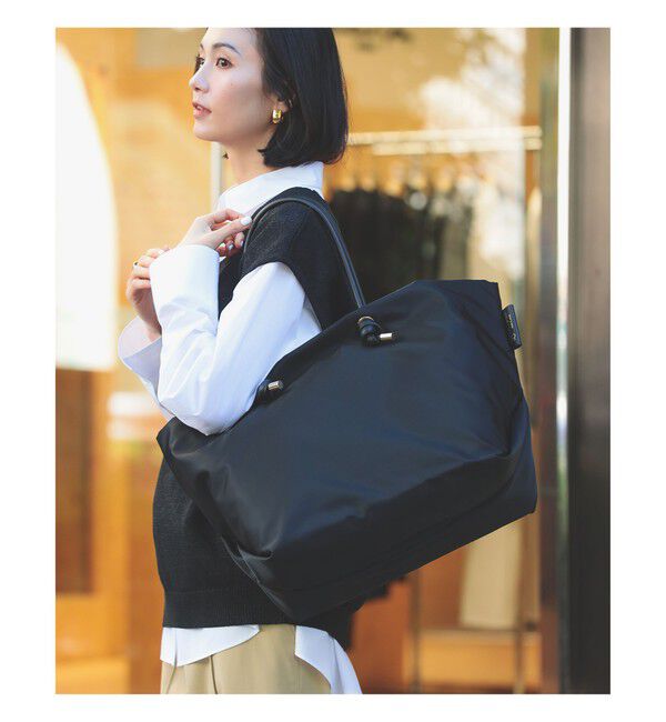 Demi-Luxe BEAMS 「VIOLAd&rsquo;ORO / BIANCA ナイロン トートバッグ L」|トートバッグ|BLACK&times;BLACK2