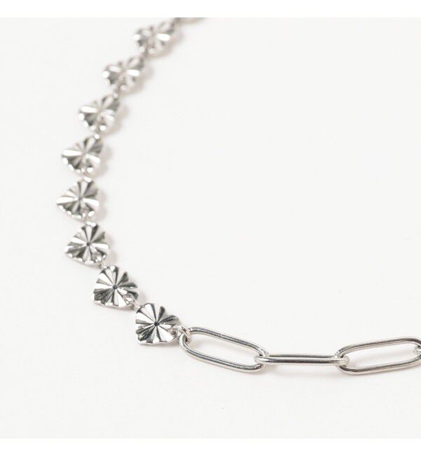 Ray BEAMS 「Ray BEAMS / ステンレス ハート ＆ チェーン ネックレス」|ネックレス|