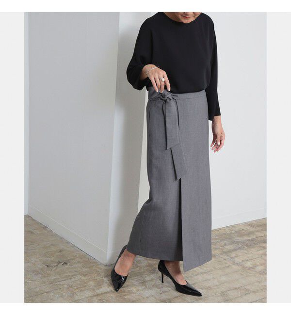 Demi-Luxe BEAMS 「LEE &times; Demi-Luxe BEAMS / ラップ ロングスカート .M」|スカート|