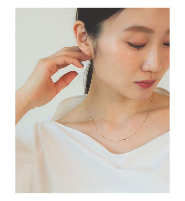 Demi-Luxe BEAMS 「les bon bon / ヴィクトリア モデレート ネックレス イエローゴールド」|その他|GOLD