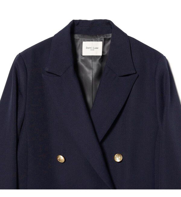 Demi-Luxe BEAMS 「ドライギャバジン ６ボタン ダブルジャケット」|ダッフルコート|