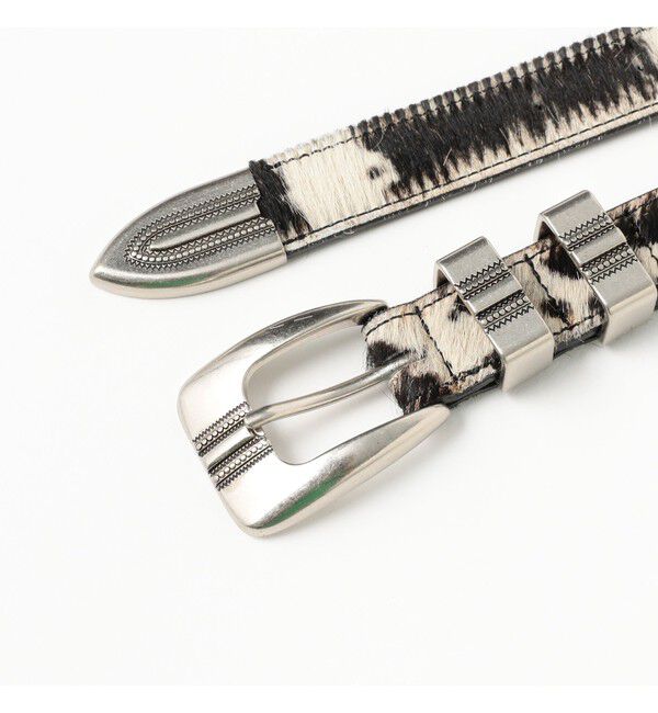 BEAMSBOY「25mm ハラコ ベルト」|ベルト|