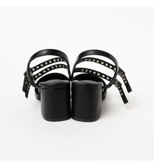 Ray BEAMS 「ダブル ベルト ヒール パンプス」|パンプス|