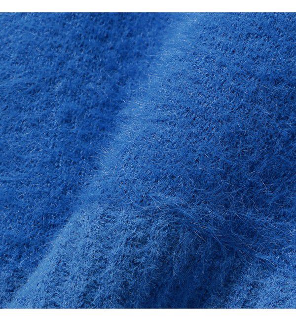 Ray BEAMS 「フェザー シャギー スキッパー ニット」|ニット・セーター|