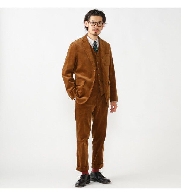 BEAMS PLUS「BEAMS PLUS / コーデュロイ アイビー トラウザーズ アンクルカット」|その他|