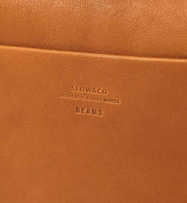 BEAMS「SLOW/ 別注 Flap Shoulder Bag」|トートバッグ|