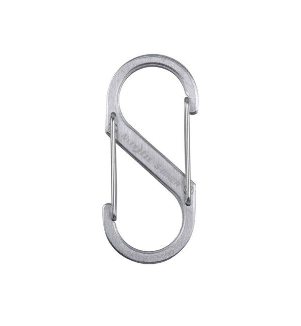 BEAMS「NITE IZE / S-BINER STAINLESS STEEL #3 カラビナ」|チャーム・キーホルダー|SILVER