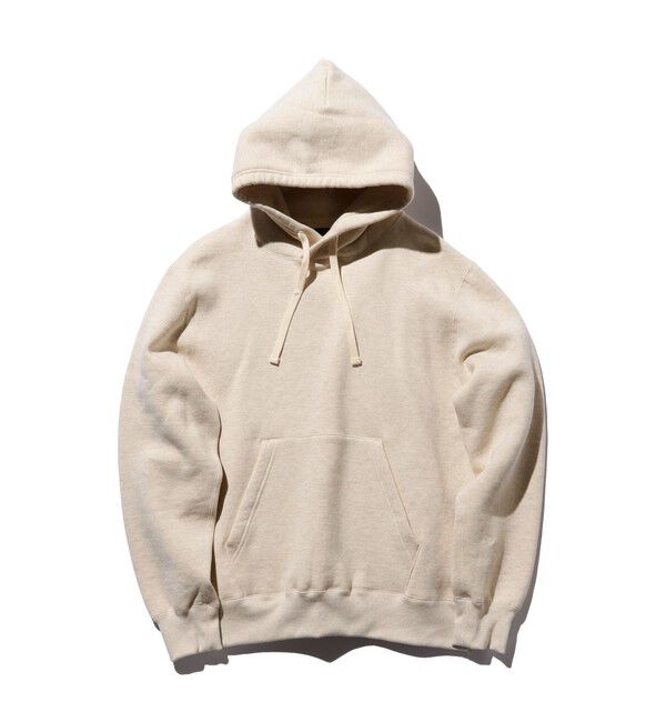 BEAMS PLUS「レイズドバック プルオーバー スウェット フーディ」|スウェット・ジャージ|OATMEAL