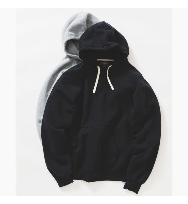 BEAMS PLUS「レイズドバック プルオーバー スウェット フーディ」|スウェット・ジャージ|